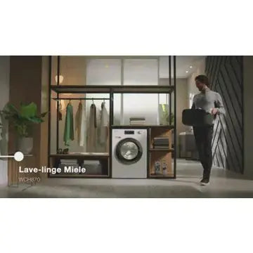 Lave linge hublot MIELE WCH 870 WCS