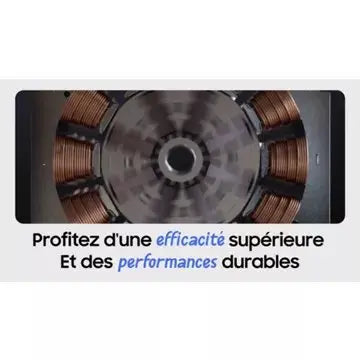 Lave linge hublot SAMSUNG WW11DG5B25AB Bespoke AI