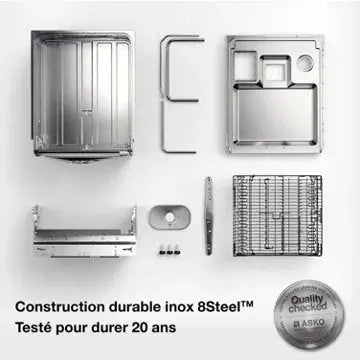 Lave vaisselle encastrable ASKO DFI544K/1