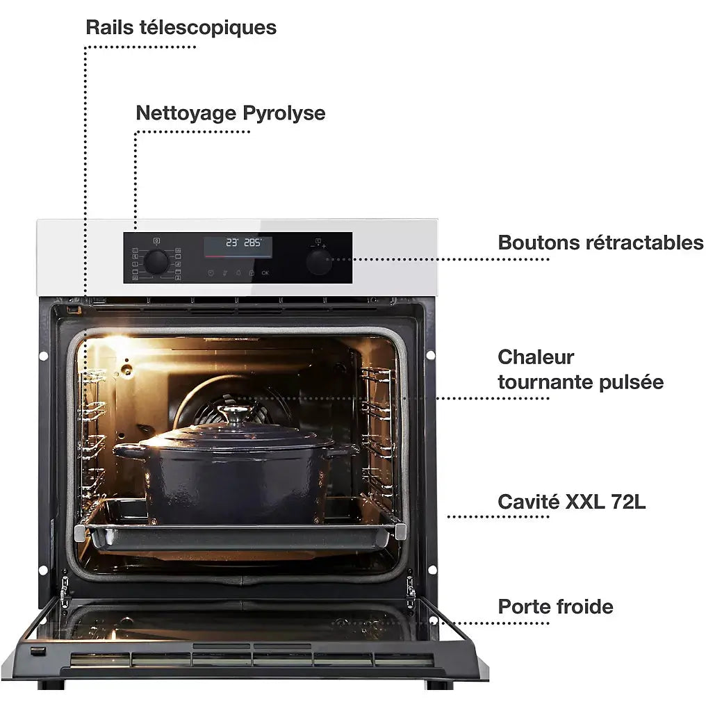 Four encastrable ESSENTIELB EFMP 105b2 DN ELECTRO