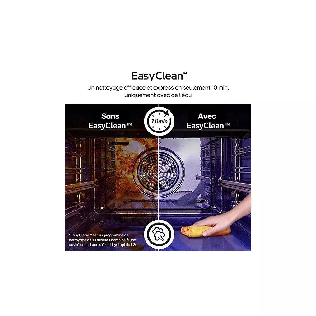 Four encastrable fonction vapeur LG WS9D7673CB Instaview DN ELECTRO