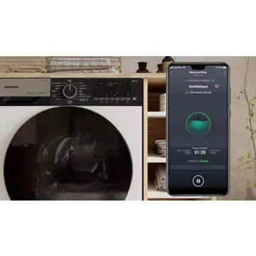 Lave linge hublot 	GRUNDIG GW7P79419W