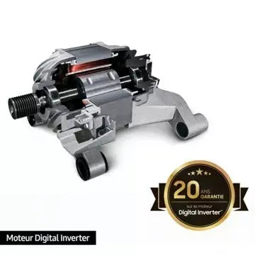 Lave linge hublot 	SAMSUNG 	WW12T504DTW