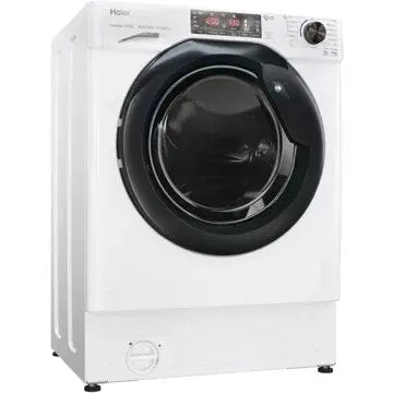 Lave linge hublot  encastrable  HAIER	HW90B416FWB-FR