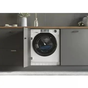 Lave linge hublot  encastrable  HAIER	HW90B416FWB-FR