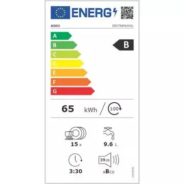 Lave vaisselle encastrable 	ASKO	DFI756MUXXL