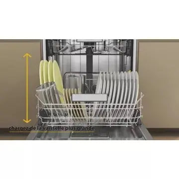 Lave vaisselle encastrable 	WHIRLPOOL	W7IHF60TUS MaxiSpace
