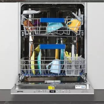 Lave vaisselle encastrable  SMEG	STL233CLH Hauteur 86cm