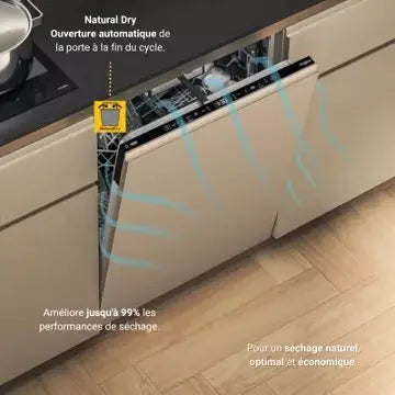 Lave vaisselle encastrable WHIRLPOOL	W8IHT40T Maxispace SpaceClean