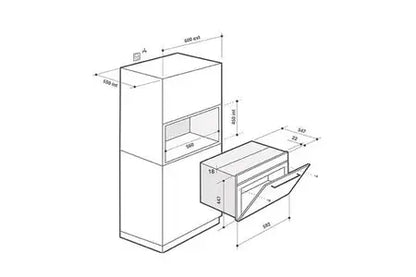 Micro ondes combiné encastrable DE DIETRICH DKC7340A DUMANOIR