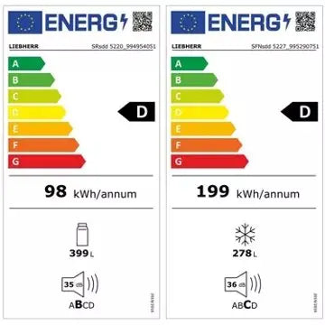 Réfrigérateur Américain	LIEBHERR	XRFsd5220-22