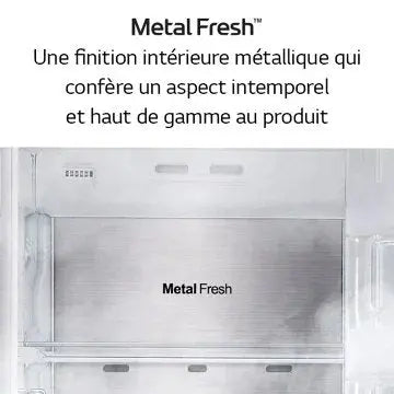 Réfrigérateur combiné	LG	GBB72SWVDN