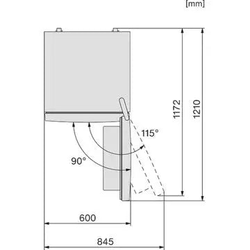 Réfrigérateur combiné	MIELE KFN 4394 ED el