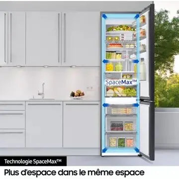 Réfrigérateur combiné	SAMSUNG 	RB34C600EWW