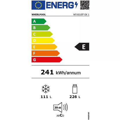 Réfrigérateur combiné WHIRLPOOL W5821EFOX1 DN ELECTRO