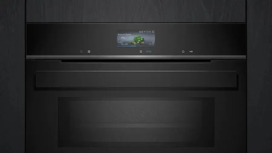 iQ700 Four intégrable compact avec fonction micro-ondes 60 x 45 cm Noir DUMANOIR